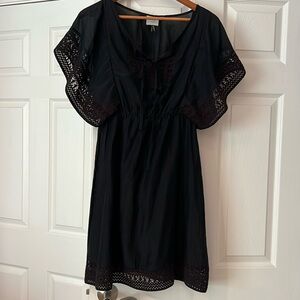 Embroidered trim dress from Anthropologie. Perfect condition.